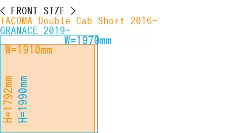 #TACOMA Double Cab Short 2016- + GRANACE 2019-